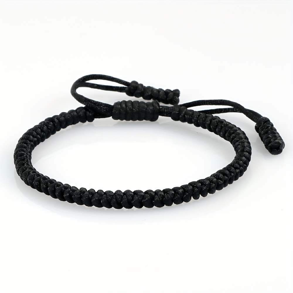 Waterproof Pure Thread Woven Bracelet for Casual Attire